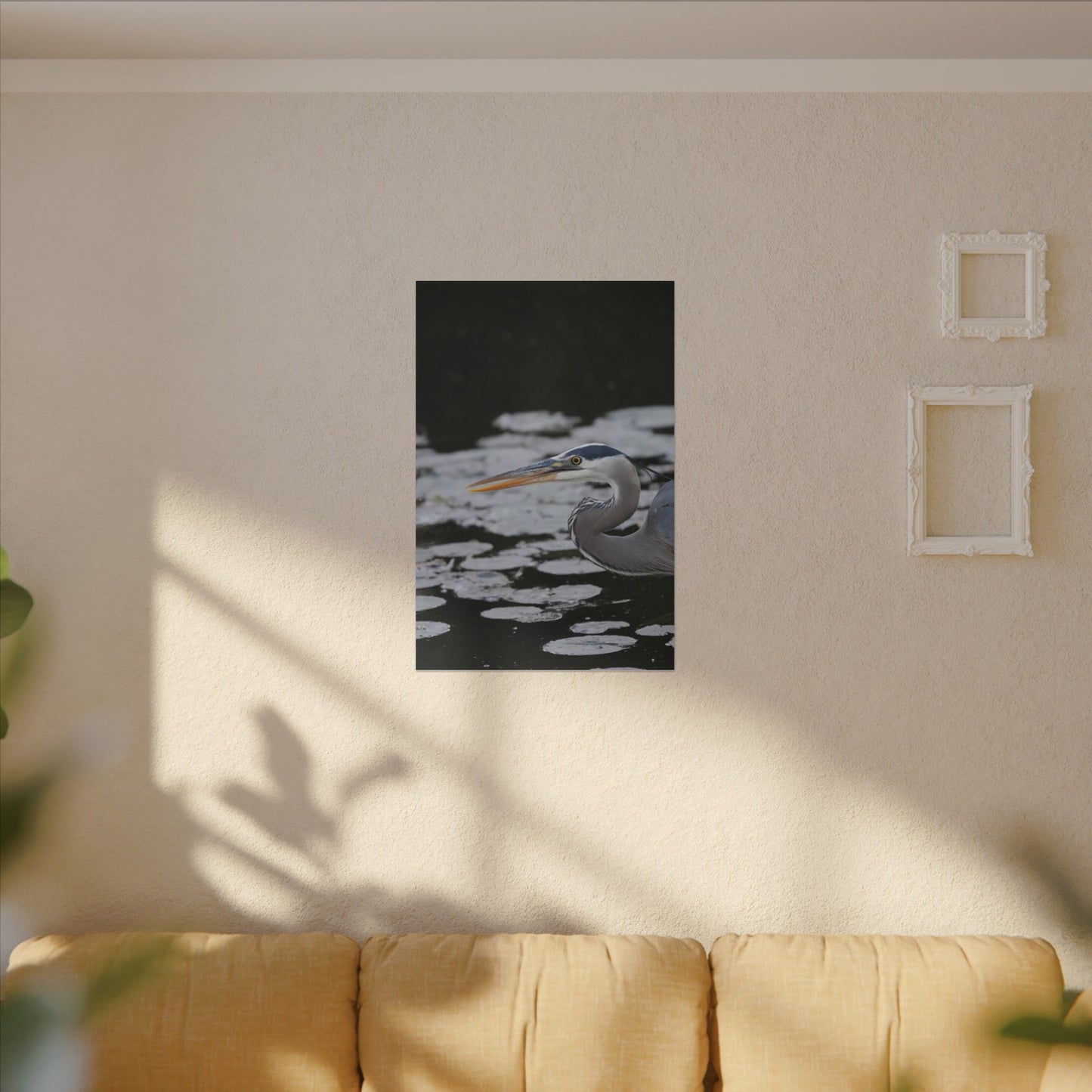 Still Hunter | Great Blue Heron Canvas
